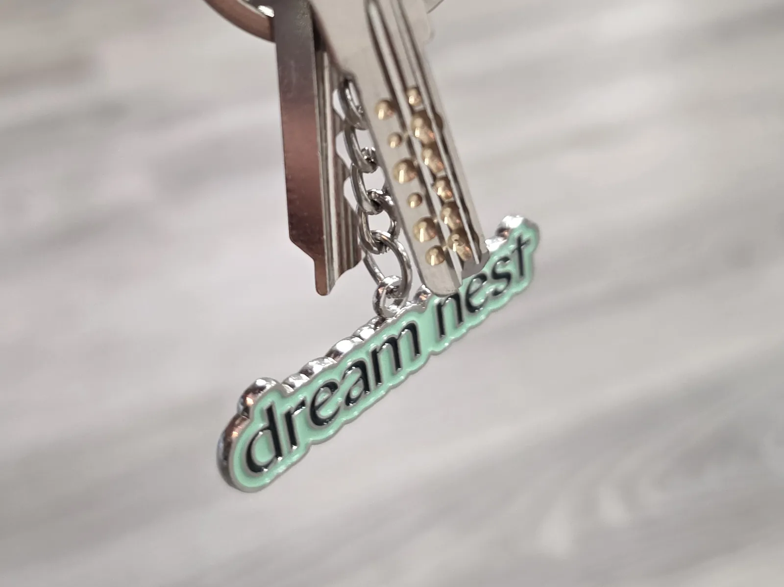 Keys handover — new homeowner in Spain