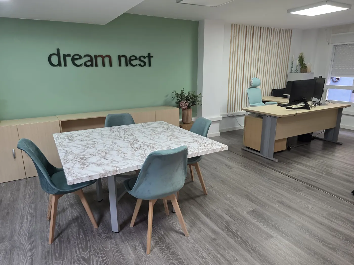 The Dream Nest office in Burriana